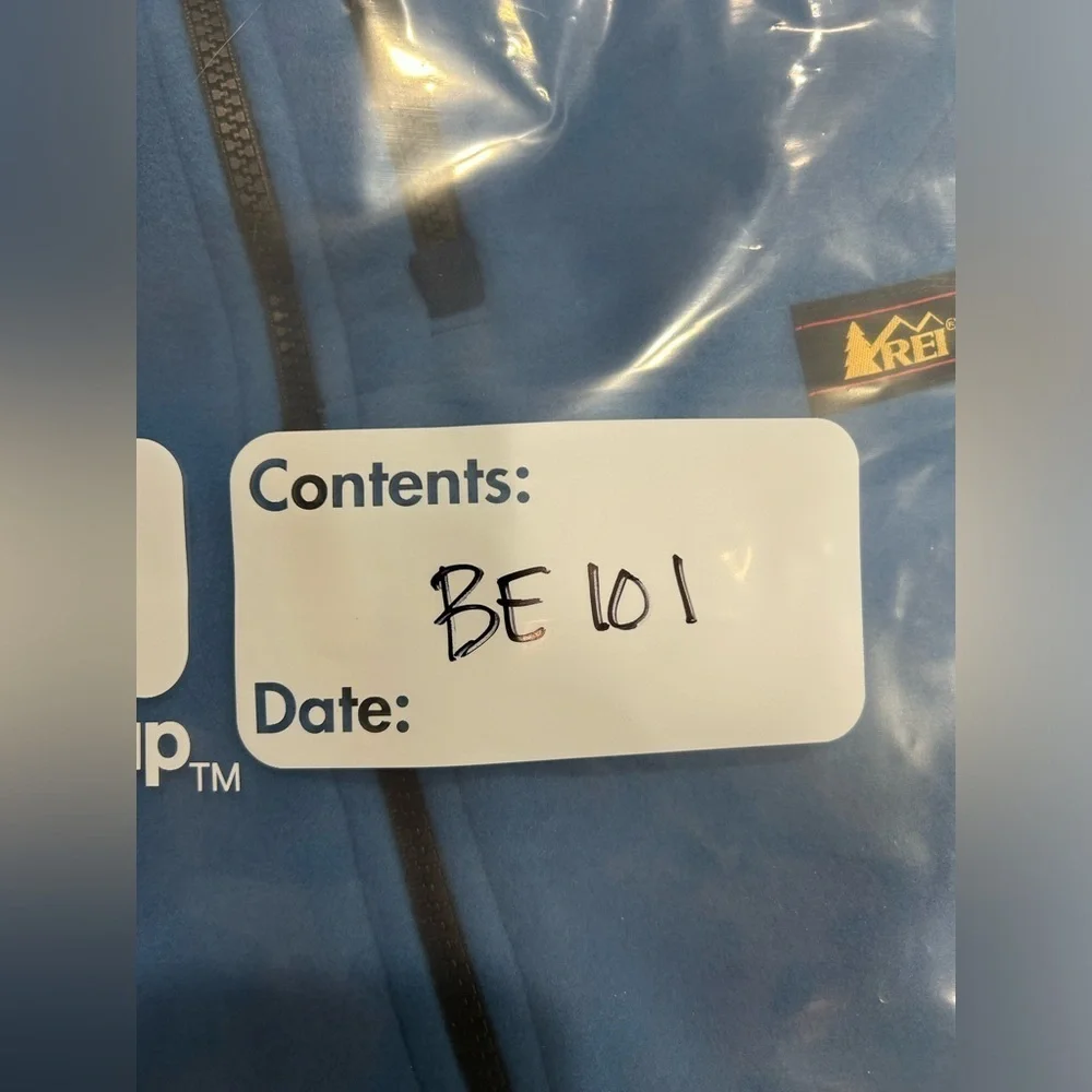 REI Women’s L Large Trailsmith Fleece Jacket NWT Horizon Blue Polartec